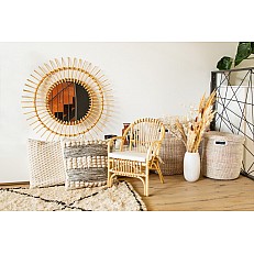 Καθρέφτης Rattan 90/42