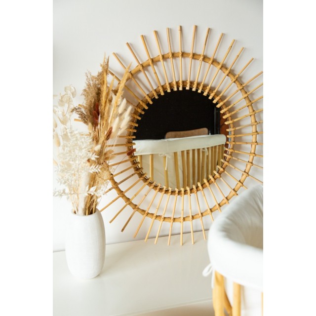 Καθρέφτης Rattan 90/42
