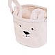 Καλάθι αποθήκευσης 25x20x20 cm teddy white