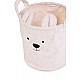 Καλάθι αποθήκευσης 40x40x40 cm teddy white