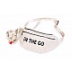 Τσάντα μπανάνας on the go hip bag - teddy white