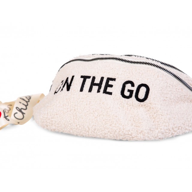 Τσάντα μπανάνας on the go hip bag - teddy white