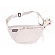 Τσάντα μπανάνας on the go hip bag - teddy white