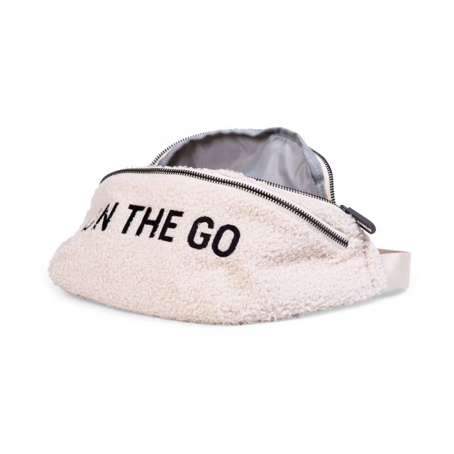 Τσάντα μπανάνας on the go hip bag - teddy white