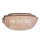 Τσάντα μπανάνας on the go hip bag - μπεζ sushlyak