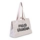 Αξεσουάρ τσάντα grandma bag - λευκό