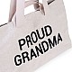 Αξεσουάρ τσάντα grandma bag - λευκό