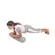 Fitness roller Fit-ball Roller 18/75 cm γκρι