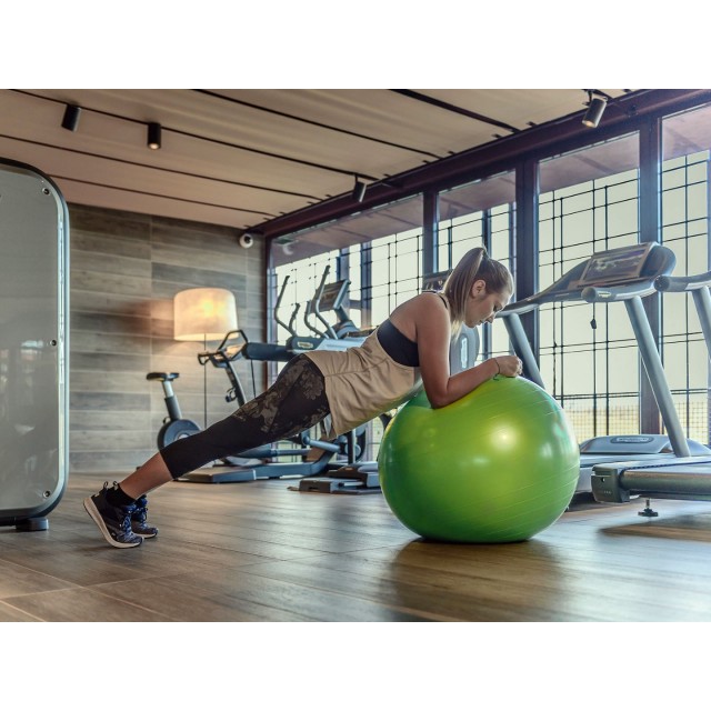 Μπάλα γυμναστικής Gymnic Plus 75cmBRQ, κίτρινο