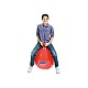 Μπάλα Jumping Hop Ball 55cm κόκκινο