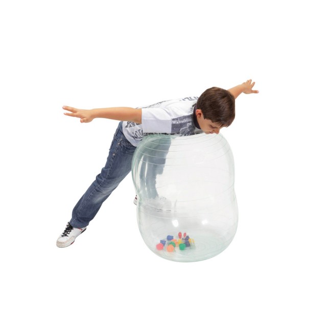 Ρολό γυμναστικής φυστικιού Physio Activity 55/90cm διάφανο