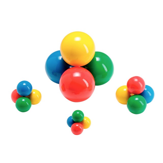 Έγχρωμες μπάλες Freeballs Maxi 55 Ф55mm - 8 τεμάχια
