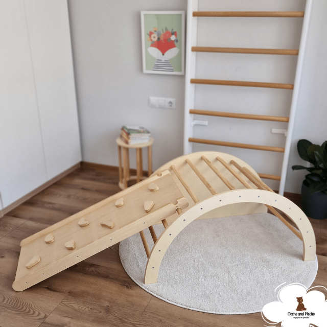 8 σε 1 Montessori Climbing Arch and Swing
