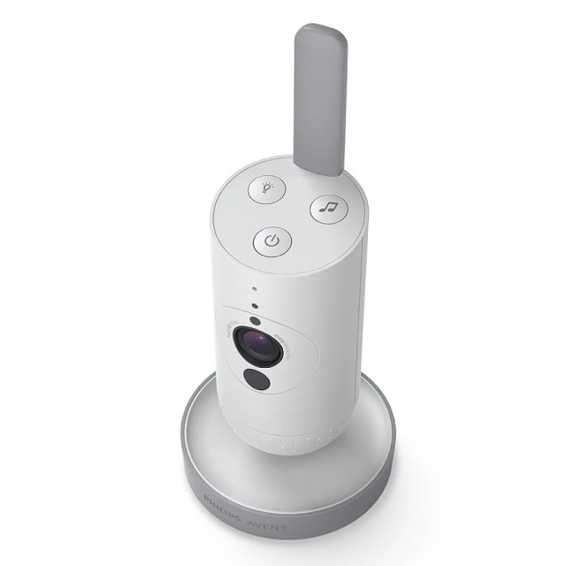 Ψηφιακή οθόνη βίντεο Philips Avent SCD953/26 με κάμερα Full HD με νυχτερινή όραση, ευρυγώνιο φακό 120°, έγχρωμη οθόνη LCD 4,3 ιντσών, σύνδεση με εφαρμογή για κινητά