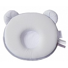 Παιδικό Μαξιλάρι P'Tit Panda Air+ Γκρι για Στρογγυλά Κεφάλι Candide