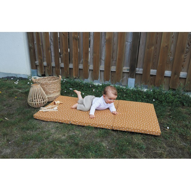 Πτυσσόμενο στρώμα ταξιδιού 3 τεμαχίων 120x60cm (4cm Πάχος) Candide
