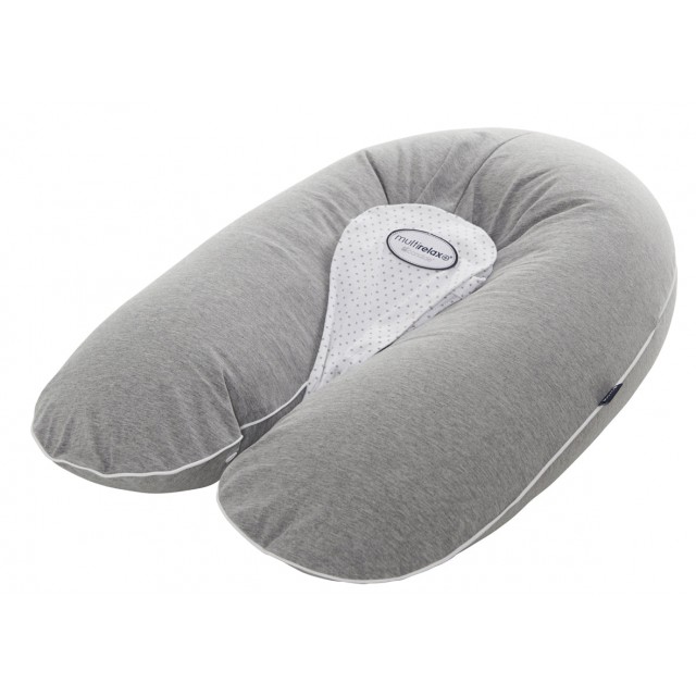 Multirelax Μαξιλάρι Μητρότητας και Θηλασμού 3 σε 1 Grey Candide