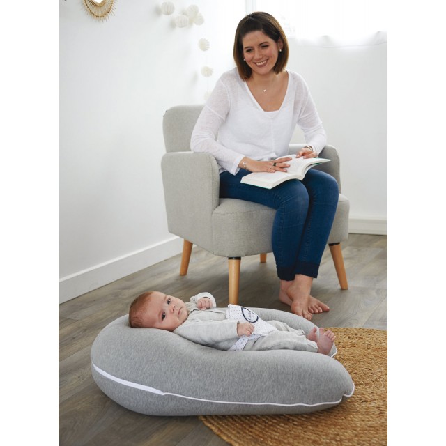 Multirelax Μαξιλάρι Μητρότητας και Θηλασμού 3 σε 1 Grey Candide