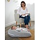 Multirelax Μαξιλάρι Μητρότητας και Θηλασμού 3 σε 1 Grey Candide