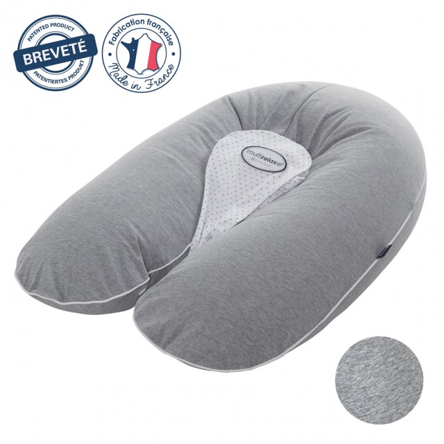 Multirelax Μαξιλάρι Μητρότητας και Θηλασμού 3 σε 1 Grey Candide