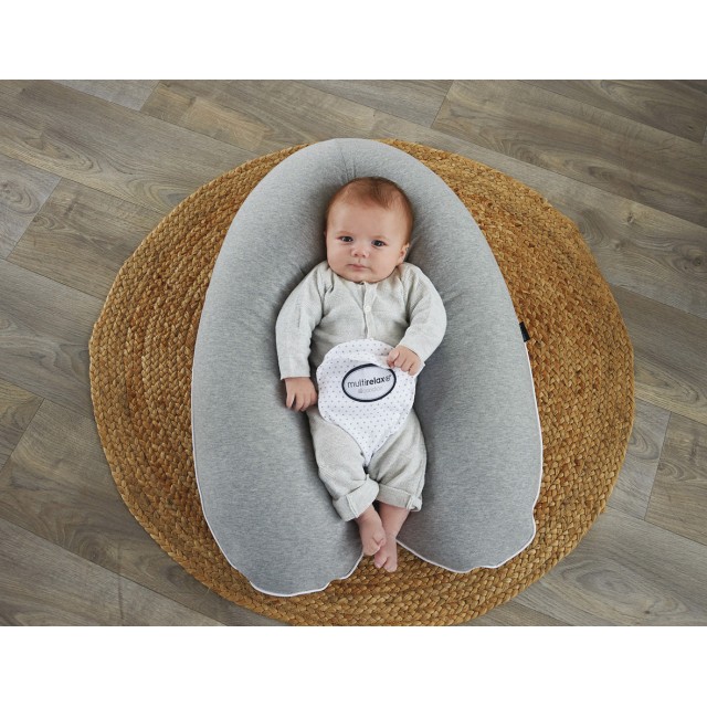 Multirelax Μαξιλάρι Μητρότητας και Θηλασμού 3 σε 1 Grey Candide