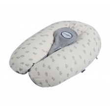 Multirelax Μαξιλάρι μητρότητας και νοσηλείας 3 σε 1 Grey Hearts Candide