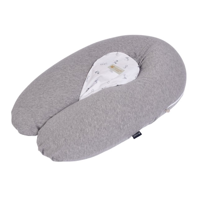 Μαξιλάρι μητρότητας και θηλασμού Multirelax 3 σε 1 Grey Bunnies Candide