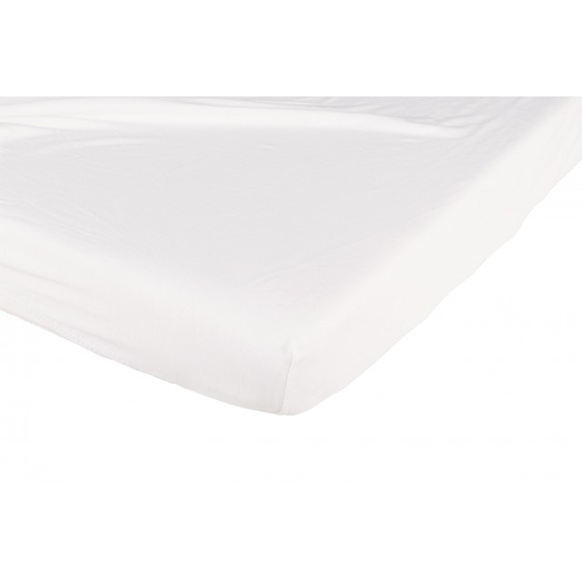 Σεντόνι Με Ελαστικό Λευκό 60X120Cm Candide
