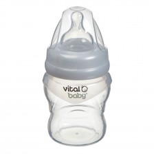Μπουκάλι βοήθημα σίτισης σιλικόνης 150 ml. Μωρό ζωτικής σημασίας