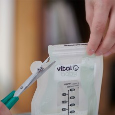 Σακούλες αποθήκευσης μητρικού γάλακτος Vital Baby