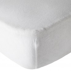Σεντόνια 2 Τεμάχια 60Χ120Cm 100% Βαμβάκι Λευκό/Ροζ Babycalin
