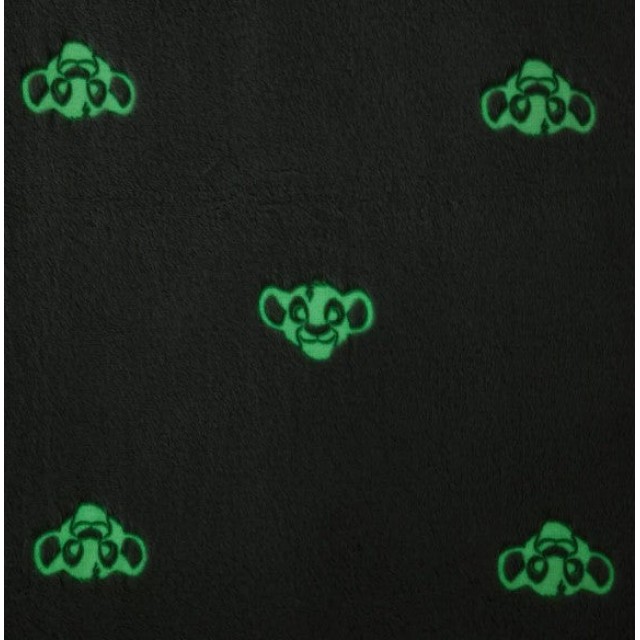 Βρεφική κουβέρτα Glow In The Dark 75x100 cm Lion King Babycalin