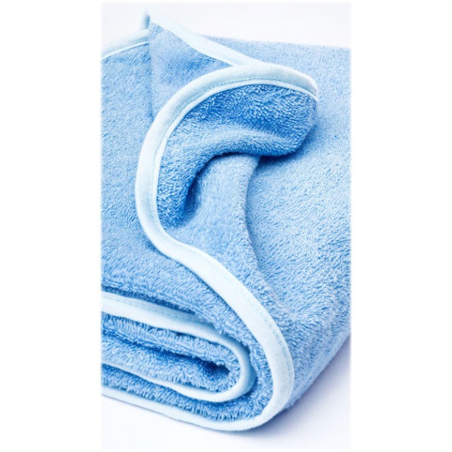 Hippo Bath Towel Water Friends Blue