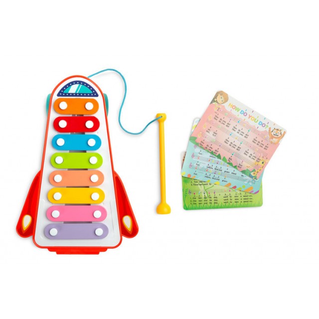 Образователна Играчка - Rainbow Cymbals Caretero Toyz