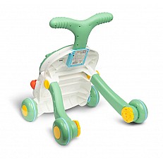 Καρότσι 2 σε 1 Spark Green Caretero Toyz