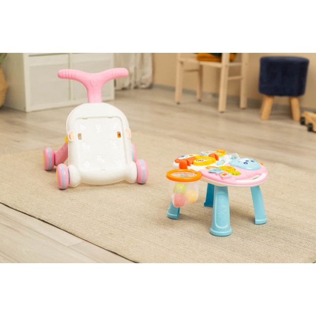 Проходилка 2в1 Spark Pink Caretero Toyz