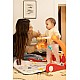 2В1 Проходилка С Музикална Подложка Розова Caretero Toyz