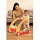 2В1 Проходилка С Музикална Подложка Розова Caretero Toyz