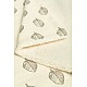 Κουβέρτα Eco 80x100cm Leaves Plush Sensillo