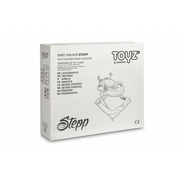 Бебешка Проходилка Stepp Dark Green Caretero Toyz