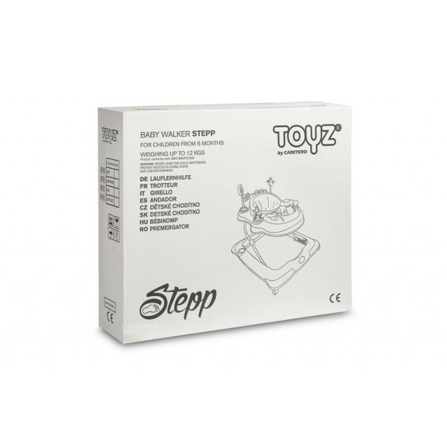 Бебешка Проходилка Stepp Light Blue Caretero Toyz