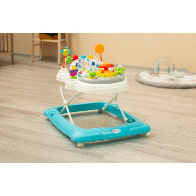 Бебешка Проходилка Stepp Light Blue Caretero Toyz