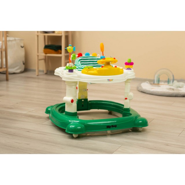 Бебешка Проходилка Hiphop Dark Green Caretero Toyz