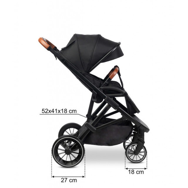 Καρότσι Ratio Black Caretero
