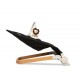 Chaise lounge Bouncer Pine Black Caretero