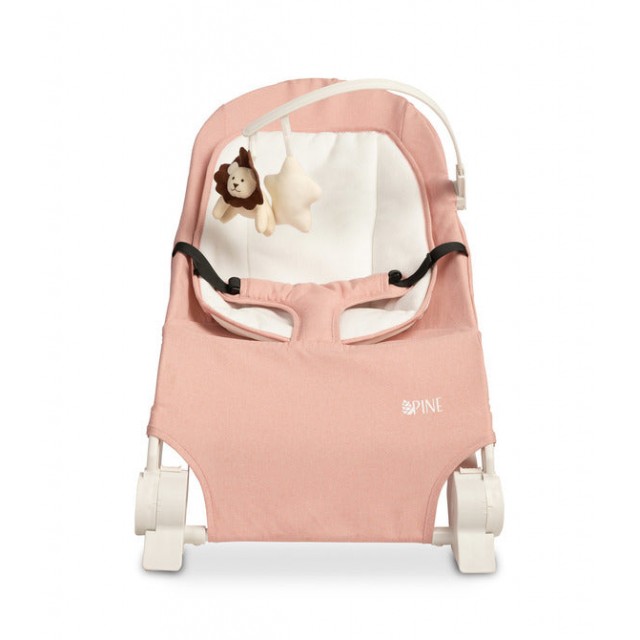 Lounger Bouncer Pine Pink Caretero