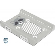 Πατάκι αλλαγής με σύστημα ασφαλείας Animals Raccoon Grey 70cm Sensillo