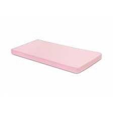 Σεντόνι με βαμβακερό εφαρμοστό τζέρσεϊ Deluxe Pink 60X120 Sensillo