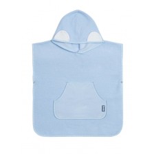 Μπλε Poncho Bath