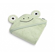 Πετσέτα μπάνιου Frog 90x90cm Πράσινη 100% Βαμβάκι